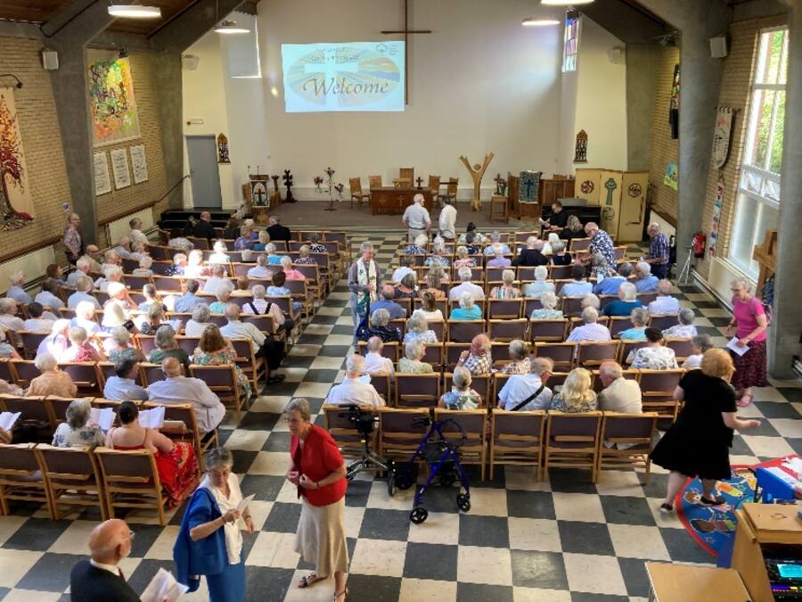 A Morning Service at Homewood