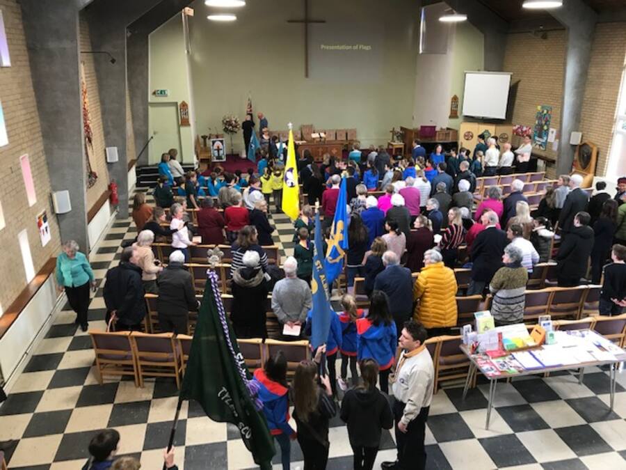 Parade Services twice a year at Homewood